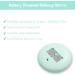 Giazee 1X/10X Magnifying Travel Makeup Mirror with LED Light - Green - Buy Online on GoSupps.com