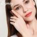 Cigmag 2PCs Lymphatic Drainage Magnetic Finger Rings for Women - 99% Pure Copper Adjustable & Gift Box (Rose Gold Heart) - Buy Online on GoSupps.com