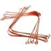 HealthAndYoga(TM) Copper Tongue Cleaners -12 Pieces