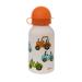 SIGIKID 25238 stainless steel drinking bottle tractor children's bottle girls and boys accessories recommended from 3 years beige/orange 350ml