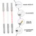 Healvian 6 Pcs Fruit Embroidery Pen Makeup Tool Eyebrow Embroidery Hand Tools Brow Pencil Aluminum Alloy 1 count (Pack of 1) Assorted Colorx2pcs - Buy Online on GoSupps.com