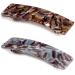 2 Piece Hair Clip Women Large Set Patent Clip Large Automatic Hair Clips Women For Thick Thin Long Hair Onyx South Sea