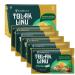 Sido Muncul Tolak Linu Mint Herbal Boisson Traditionnelle au Gingembre Curcuma et Plantes 5 Sachets Liquides de 15 ml Saveur Menthe