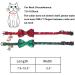 ADOGGYGO Christmas Cat Collar 2 Pack - Red Green Plaid Pattern Xmas Kitten Collar with Bow Tie Bell - Cute Holiday Collar for Kitten Cat - Buy Online on GoSupps.com