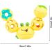 Voiakiu Kugelrassel Toy | Sensory Crab Ball for Babies | Soft Molar Teething Ring | Calming Yellow Exploration Toy - Buy Online on GoSupps.com