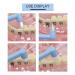 Angzhili 9-Piece Interspace Orthodontic Toothbrush Set for Braces & Implants - Buy Online on GoSupps.com