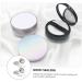 VINTORKY 2pcs Box Powder Box Cake Boxes Cushion Compact Empty Plastic Loose Powder Cases Ultra Thin Clamshell - Buy Online on GoSupps.com