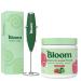 Bloom Nutrition Superfood Greens Powder Digestive Enzymes with Probiotics and Prebiotics Gut Health Bloating Relief Berry + Milk Frother High Powered Hand Mixer
