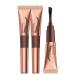 Gel Sourcils Peel Off 2 pcs Brun Rouge Teinture Sourcils Tattoo Longue Dur e Teinture Sourcil Semi-permanent Eyebrow Gel Tint Peel Off for Defined Eyebrows Waterproof et Sans Bavures - 7g (#03)