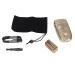 Qukaim Hair Grooming Trimmer Electric Hair Clipper Double Floating Cutter Metal Hair Grooming Trimmer for Men Carved Patterns Cordless 2 Hours Runtime LED Display USB Charging 5 Guide