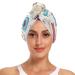Red Blue Monster Hair Towel 2 Pack Super Absorbent Hair Drying Towel Quick Dry Hair Turbans Head Towel with Button Twisty Wrap for Women Girls
