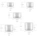60pcs Transparent Acrylic Cosmetic Containers - 10ml Screw Lid Cans for Lip Balm & Nail Products - Tianzd - Buy Online on GoSupps.com