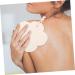 Beavorty Flower Shaped Cotton Loofah Sponge for Exfoliating Body - Light Yellow 13x13cm - Buy Online on GoSupps.com
