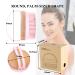 AEIOU Bamboo Back Scrubber & Soft Body Brush for Shower - Pink | Cellulite Treatment & Lymphatic Drainage - Buy Online on GoSupps.com