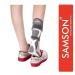 Ankle Foot Drop Splint Support | Lightweight Orthotics for Stroke MS & Hemiplegia - Men & Women - Improve Walking Ease (Left - Buy Online on GoSupps.com