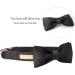 Unique Style Paws Black Satin Dog Collar - Adjustable Loop Pet Collar Gift for Medium Dogs - Buy Online on GoSupps.com