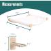 Cat Wall Hammock Shelf | Kitty Lotus Bed | Wall-Mounted Climber Stair | Houseables - Buy Online on GoSupps.com