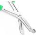 Titanium EMT Trauma Shears 5.5'' Bent Stealth - Green Bandage Shears for Nurses & Students Emergency Room - Buy Online on GoSupps.com