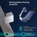 OneBridge Rechargeable Hearing Amplifier for Seniors with Noise Cancelling - Blue | Digital Assist Device for Adults with Hearing Loss - Buy Online on GoSupps.com