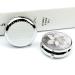 Buy Round Pill Box with White Flower Print - 3 Compartment Decorative Metal Pill Organizer - Portable Pocket Pill Case - Perfect for Travel - Style-38 - Buy Online on GoSupps.com