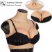 Buy SALANE Silicone Breast Plate - Realistic Brown C Cup Fake Breasts for Drag Queens & Crossdressers | International Shipping Available - Buy Online on GoSupps.com