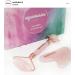 Aquamarina Beauty Rose Quartz Roller and Gua Sha Set - Buy Online on GoSupps.com
