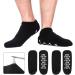 Moisturizing Gel Spa Socks Large Men s SPA Care Socks for Dry Cracked Rough Feet Repair Cracked Skin and Exfoliate US Men 10-15 2 Pairs Black Gorgeous