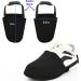 2 Pcs Bowling Shoe Slider Covers - Elastic Band, Unisex Men Women, Black - Buy Online on GoSupps.com