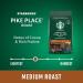 Starbucks Pike Place Ground Coffee Medium Roast Coffee 100% Ground Arabica Beans - 340g Bags (Pack of 6 2040g) - Buy Online on GoSupps.com