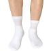 Women's Diabetic Ankle Quarter Socks - Extra Wide, Non-Binding Top, Moisture Wicking - 4 Pairs White - Ideal for Diabetes, Swollen Feet, Neuropathy - One Size - Buy Online on GoSupps.com