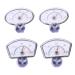 4pcs Pointer Thermometer Digital Thermometer Aquarium Themometer Thermometer for Fish Tank Number