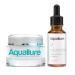 Antioxidant Rescue Cream and NEW! Aquallure Apple Stem Cell Rejuvenating Serum - Anti Aging 2 Step BUNDLE - Moisturizing Peptides Hyaluronic Acid Vitamin C 20% - (1 oz each) (2 items)