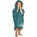 Normani Children's Bath Poncho | Cotton Bath Towel for Toddlers with Hood | Blue Bathrobe 55x70 cm - Buy Online on GoSupps.com