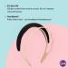 Goody Volume Boost Headband for Fine Hair - Blonde - Ouchless Hair Accessory for Braids & Ponytails - Buy Online on GoSupps.com