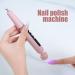 Electric Nail Drill UV Nail Lamp 2 in 1 - Nail File with Small UV Light Portable Electric Manicure Pedicure Kit for Acrylic Gel Nails Polishing Curing - Buy Online on GoSupps.com