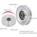 Aluminium Alloy Fitness Pulley Wheel for Home Gym Strength Training (90mm) - Buy Online on GoSupps.com