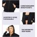 GRAMVAL Women's Black Active Workout Hooded Jacket - Medium - Buy Online on GoSupps.com