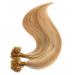 SEGO Real Hair Extensions - 200 Strands Keratin U-Tip Honey Blonde #18p613 - 22 (56cm) 100g Human Hair - Buy Online on GoSupps.com