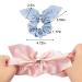 Jaciya 18 Pack Chiffon Flower Hair Scrunchies for Women - Cute Elastic Hair Bands & Scrunchy Hair Ties - Buy Online on GoSupps.com