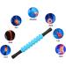 Liposuction Massage Roller Stick for Athletes | Muscle Soreness Relief & Lymphatic Drainage | Trigger Point Therapy Massager for Runners & Back Recovery - Buy Online on GoSupps.com