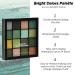 AMY'S DIARY 16-Color Green Glitter Eyeshadow Palette for Long-Lasting and Colorful Eye Makeup - Perfect for Christmas Women Girls - Buy Online on GoSupps.com