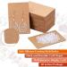 Anezus Earring Cards Set - 100 Pcs Earring Display Cards with Backs and Bags | Jewelry Display Kraft Color 3.5x2.4 Inches - Buy Online on GoSupps.com