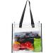2-Pack Stadium Approved Clear Tote Bags - Ideal for Travel, Work, School, and Events - 12x12x6 - Buy Online on GoSupps.com
