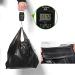 Carrier Handle Trash Bag Black Plastic Garbage Bag 225pcs Vest Type Black Trash Bag for home kitchen use 60x100cm - Buy Online on GoSupps.com