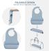 HighBeeG Adult Bibs with Crumb Catcher - Waterproof Silicone Feeding Bib for Adults | Clothing Protector for Elderly Men/Women & Disabled | Perfect Gift for Parents - Buy Online on GoSupps.com