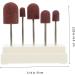 Toddmomy 1 Set Nail Sand Ring Cap manicure tools professional ceramic grinding head manicure drill bit Professional Manicure Polishing nail bit white ceramics to rotate Grinding disc 8x6cm White - Buy Online on GoSupps.com