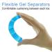Premium Gel Toe Separators for Men & Women - Toe Straighteners, Spacers, Hammer Toe & Bunion Corrector - Ideal for Yoga, Running & Pedicure - Buy Online on GoSupps.com