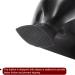 HARFINGTON Heel Repair Replacement - 1 Pair High Chunky Heel DIY for Women Shoes Black - International Shipping Available - Buy Online on GoSupps.com