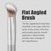 TEOYALL Flat Angled Concealer Bronzer Brush - Medium Synthetic Bristles for Flawless Coverage | Multitask Makeup Brush for Liquid Cream & Powder - Buy Online on GoSupps.com