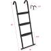 Universal Safe Trampoline Ladder - 3 Steps - Black | Gardenature Trampoline Accessories - Buy Online on GoSupps.com